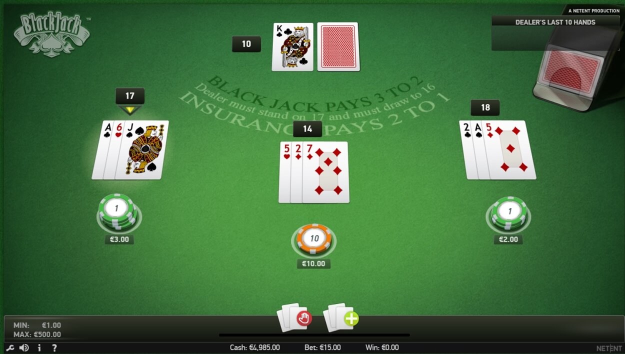 best online blackjack